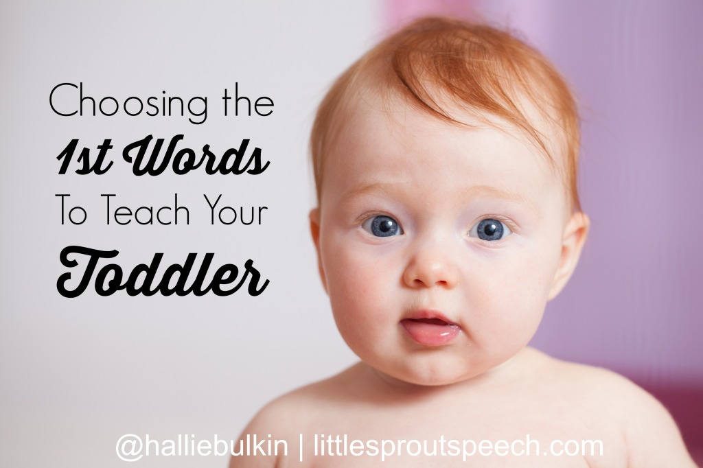 Teaching Early Words  To A Language Delayed Toddler