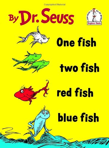 Book Club Week 23: One Fish Two Fish Red Fish Blue Fish